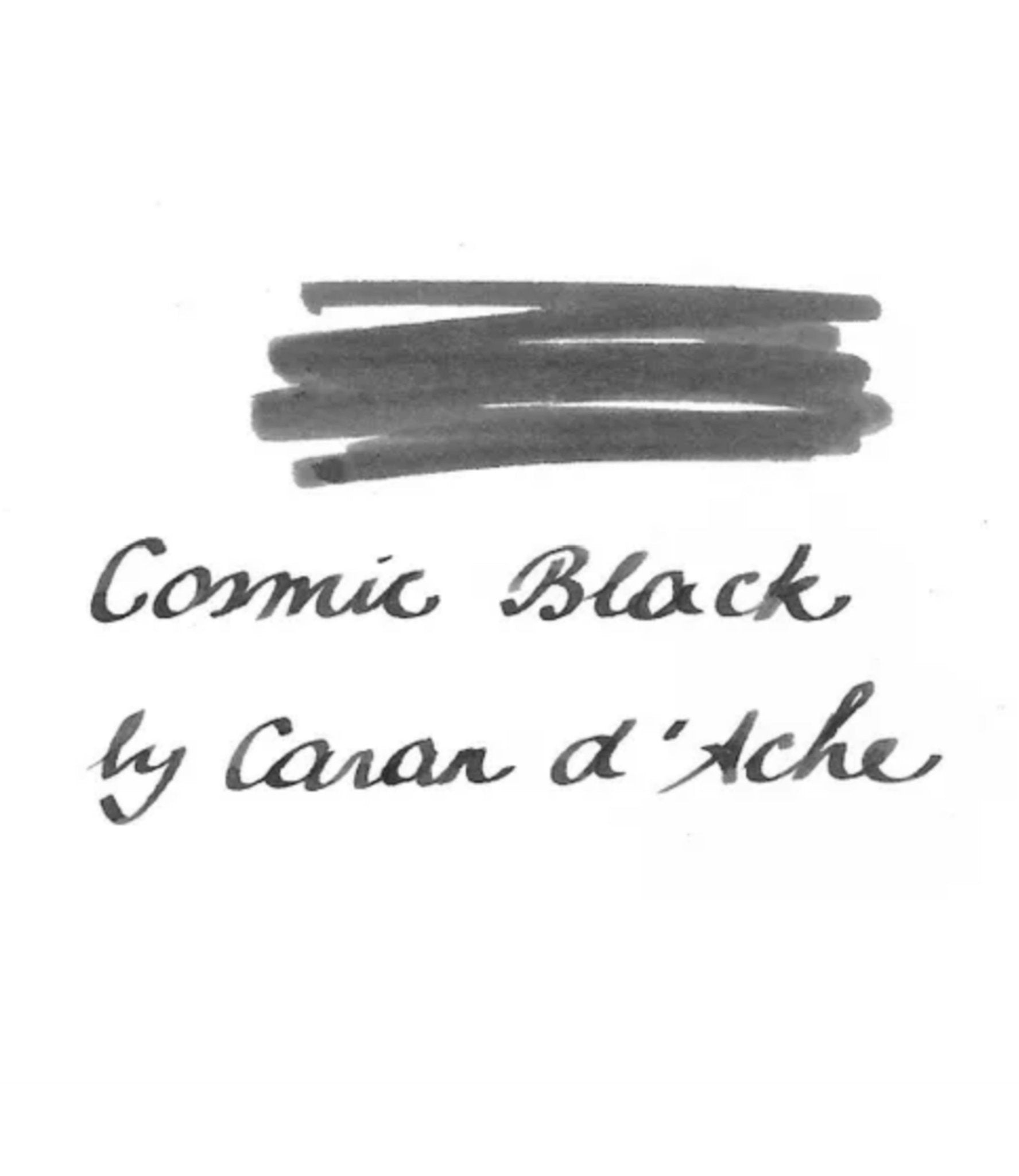 CARAN D'ACHE CHROMATICS INK BOTTLE  - Cosmic Black - 50ML