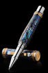 Pitchman Closer™ Blue Abalone Shell Rollerball Pen - Men’s Pen