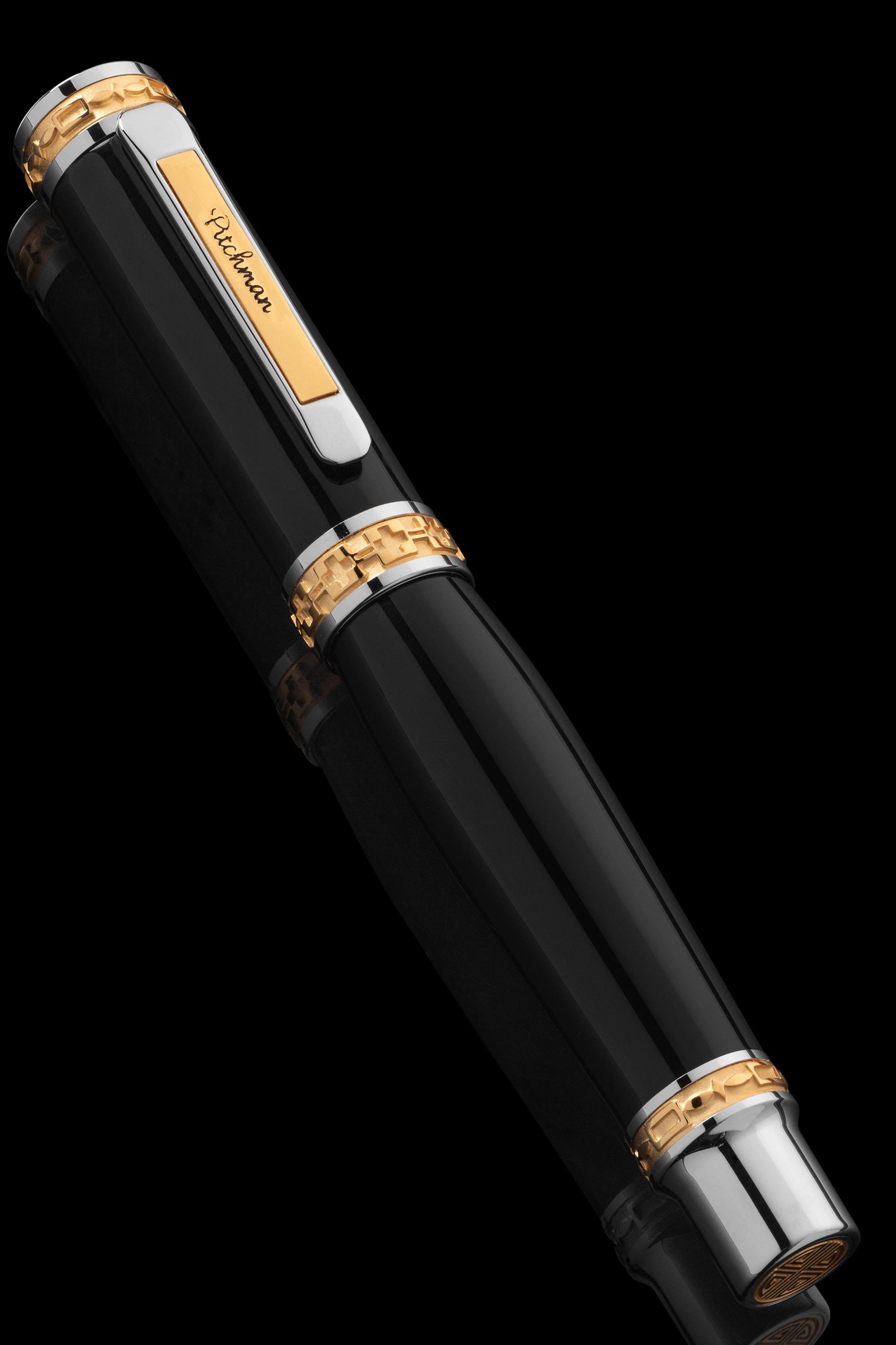 Pitchman Closer Rollerball Pen: Handcrafted American-made, heavy, and fancy. Perfect high-end gift for the person who has everything.