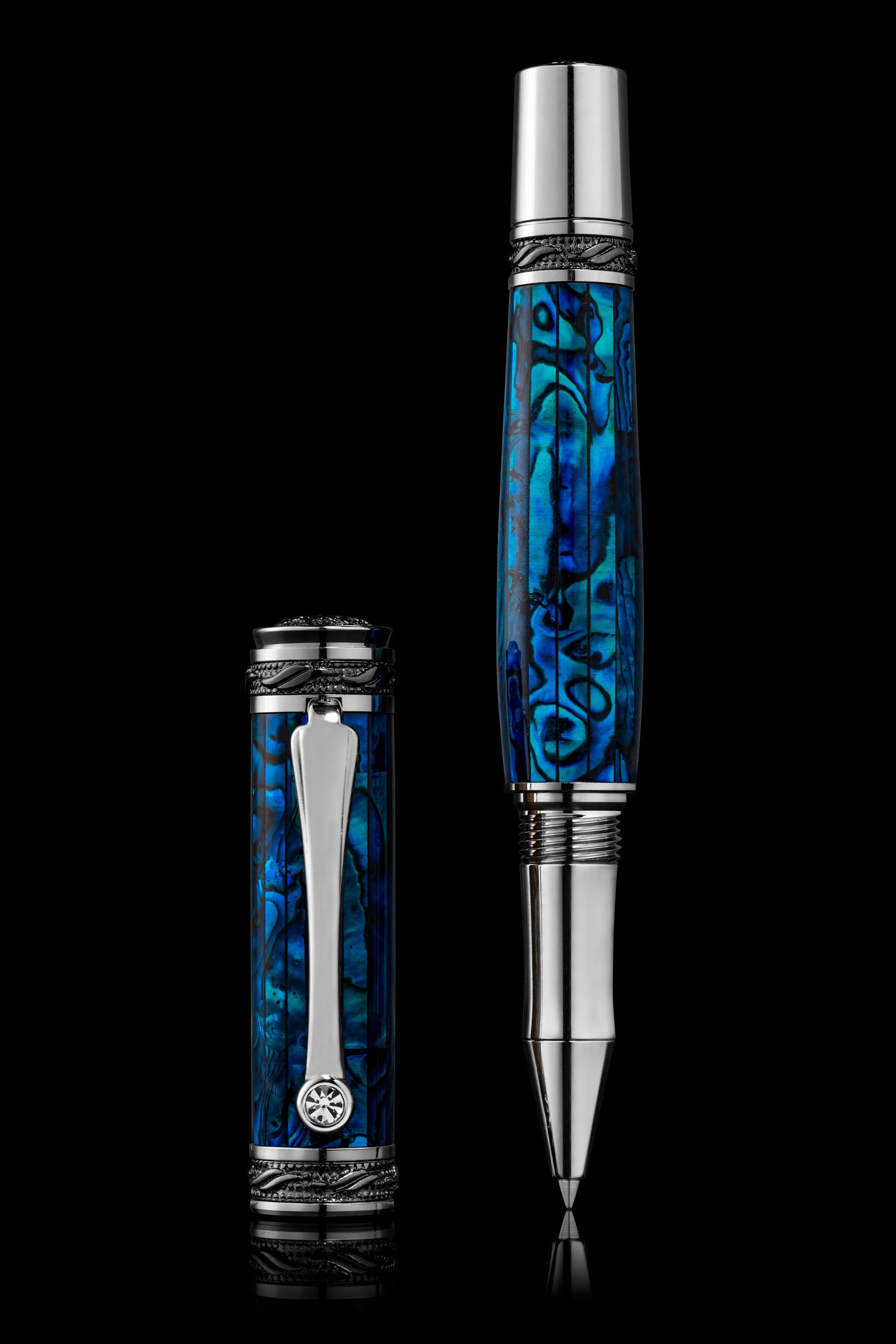 Executive Pen | Pitchman Tycoon Sapphire Rollerball Pen