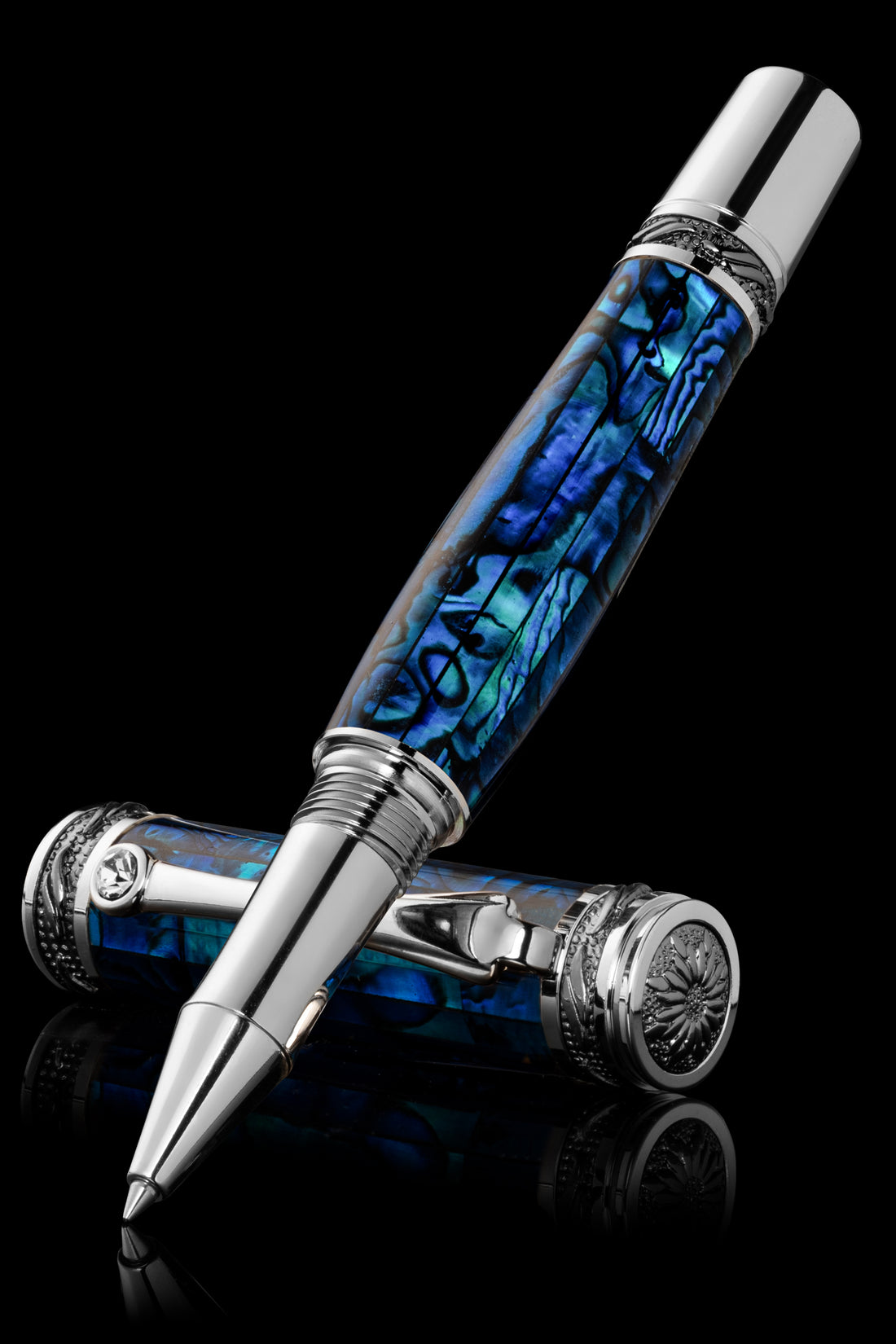 Signature Pen | Pitchman Tycoon Sapphire Rollerball Pen
