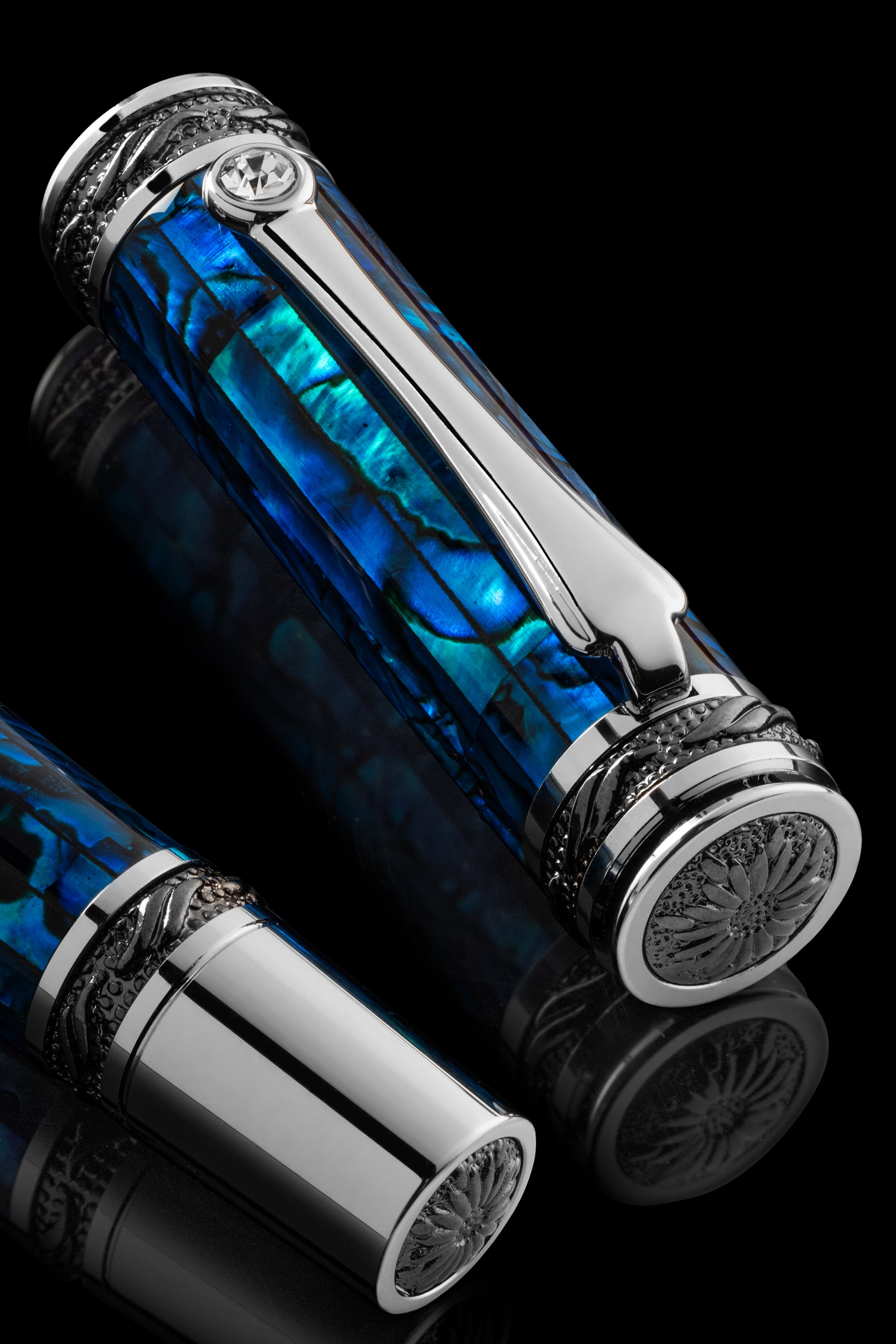 Stylish Pen | Pitchman Tycoon Sapphire Rollerball Pen