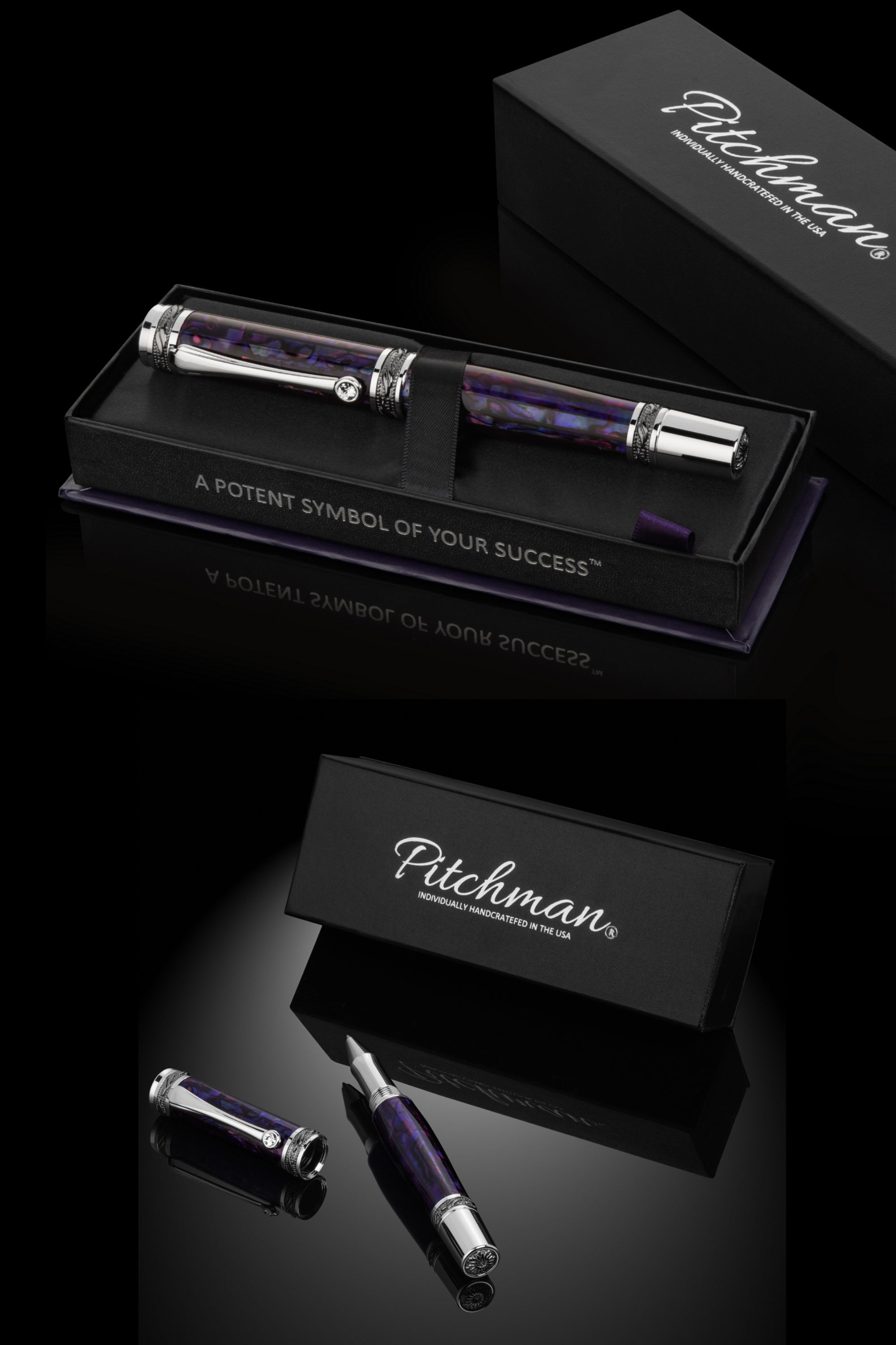Tycoon Lustrous Purple Fountain Pen