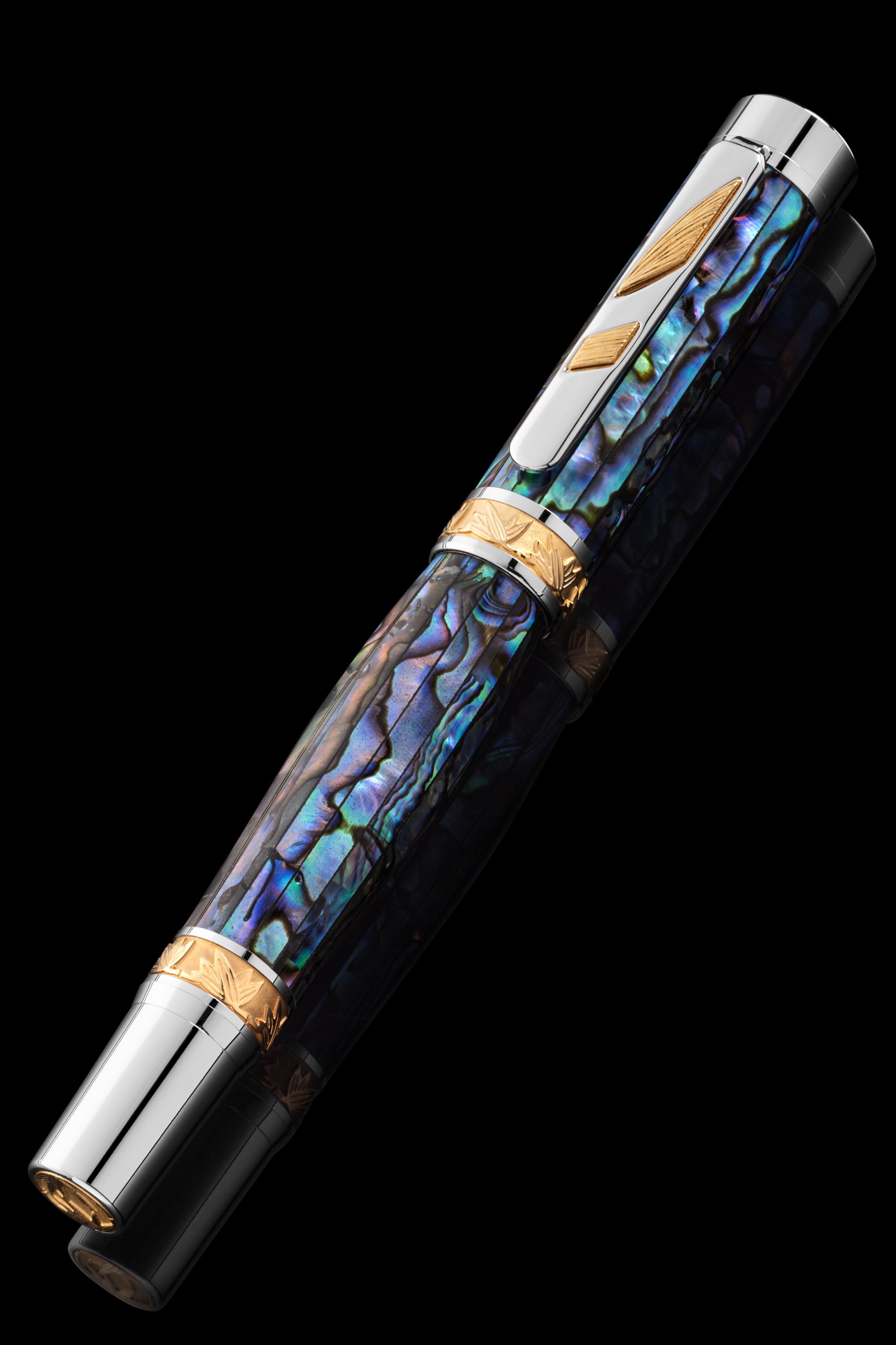 Fancy Pen | Pitchman Rainmaker Blue Rollerball Pen