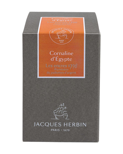 J. Herbin 1798 Fountain Pen Ink - Cornaline d'Egypte - 50 ml. Bottle