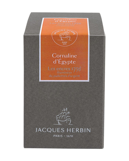J. Herbin 1798 Fountain Pen Ink - Cornaline d'Egypte - 50 ml. Bottle